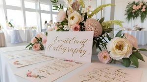 Calligraphy Services Enhance Event Decor
