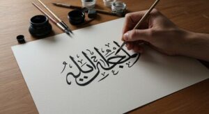 Calligraphy Pen and Ink